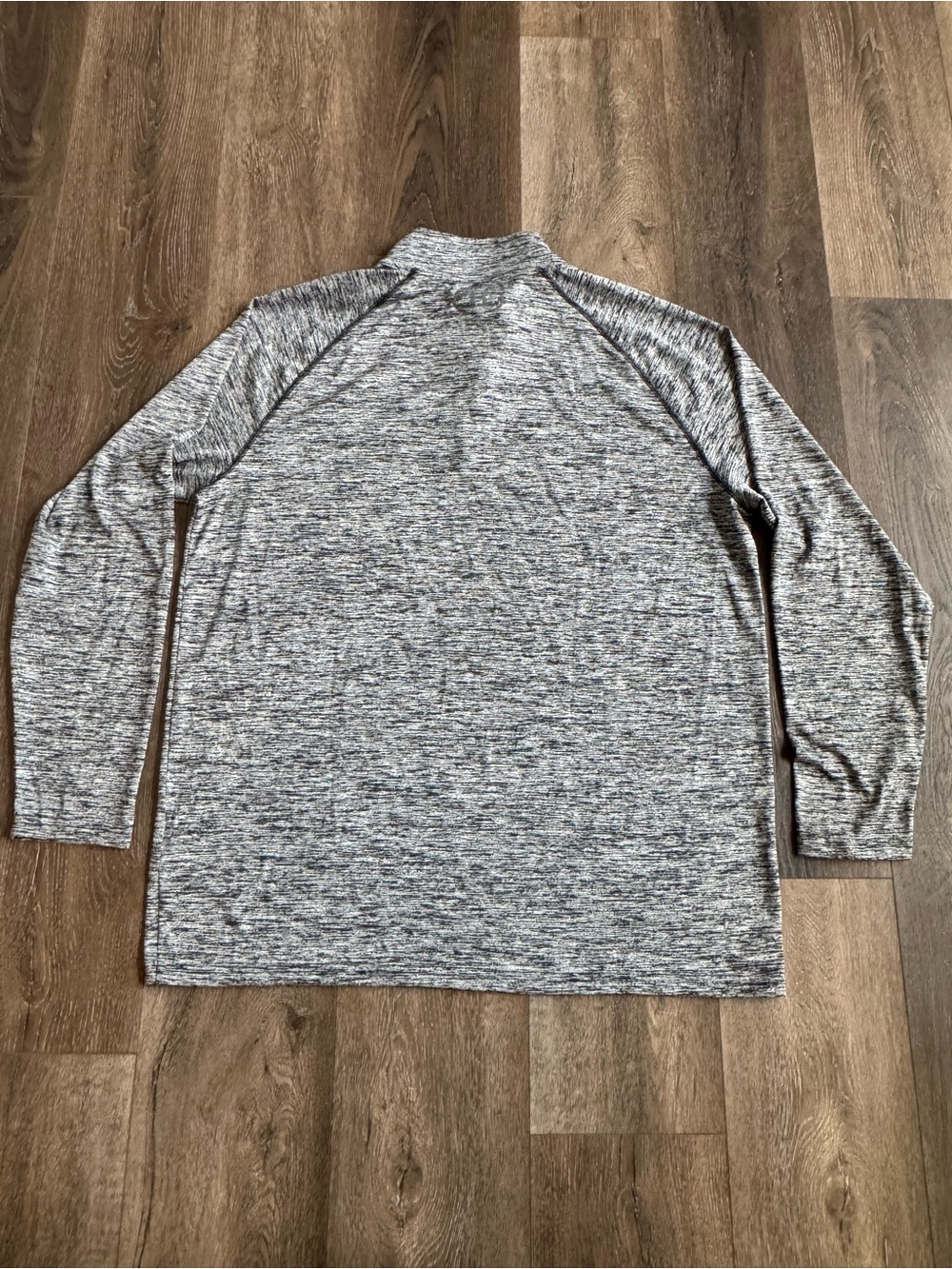 Under Armour Black and Gray Space-Dye Athletic Pullover Size XL - Picture 7 of 8